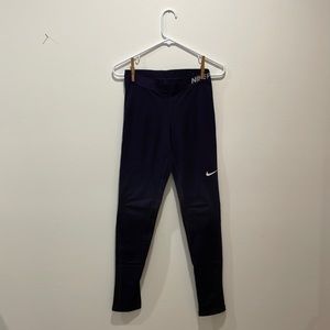 Purple Nike Cold Running Leggings size M